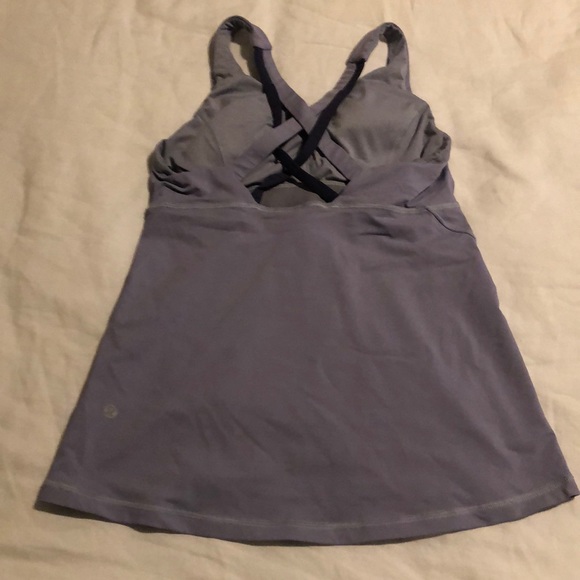 Lululemon size 6 sports bra top purple - Picture 2 of 3